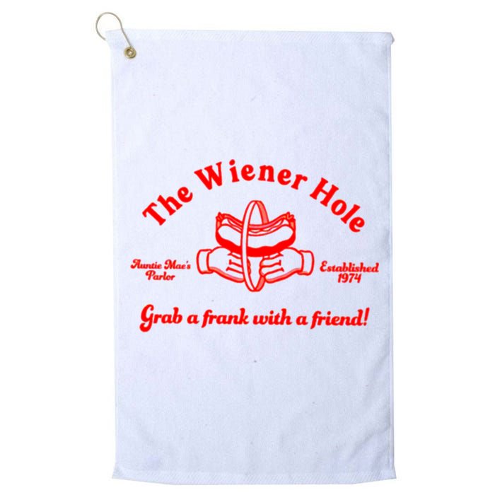 The Wiener Hole Grab A Frank With A Friend Golf Towel