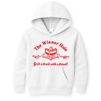 The Wiener Hole Grab A Frank With A Friend Kids Hoodie