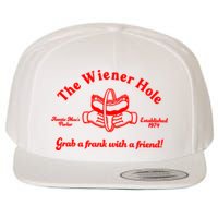 The Wiener Hole Grab A Frank With A Friend Wool Snapback Cap