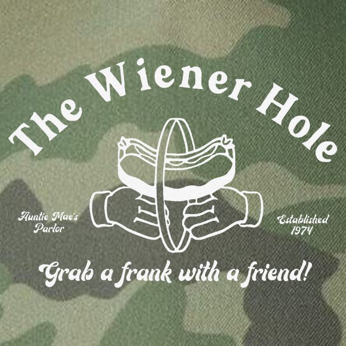 The Wiener Hole Grab A Frank With A Friend Legacy Tie Dye Trucker Hat