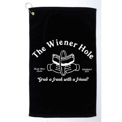 The Wiener Hole Grab A Frank With A Friend Golf Towel