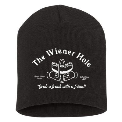 The Wiener Hole Grab A Frank With A Friend Short Acrylic Beanie