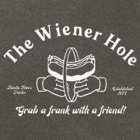 The Wiener Hole Grab A Frank With A Friend Cotton Canvas Backpack