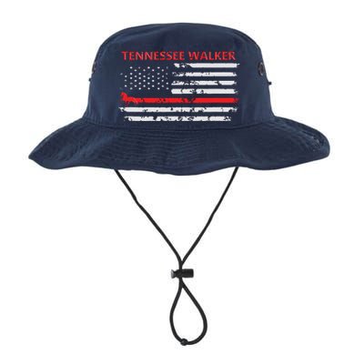 Tennessee Walker Horse With American Flag Legacy Cool Fit Booney Bucket Hat