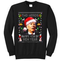 Two Words Happy 4th Of Easter Joe Biden Christmas Sweater Sweatshirt