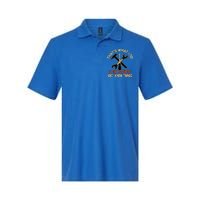 That's What I Do I Fix Stuff And I Know Things Gift Skull Cute Gift Softstyle Adult Sport Polo