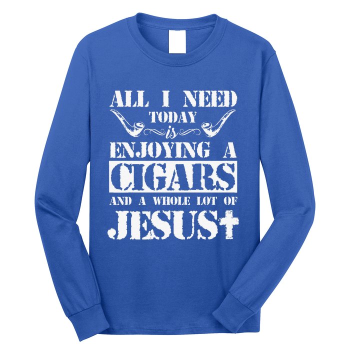 That's What I Do I Smoke Cigars And I Know Things Long Sleeve Shirt