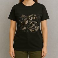 Thats What I Do I Fix Stuff And I Know Things Funny Men T-Shirt