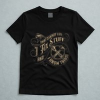 Thats What I Do I Fix Stuff And I Know Things Funny Men T-Shirt