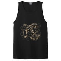 Thats What I Do I Fix Stuff And I Know Things Funny Men PosiCharge Competitor Tank
