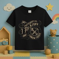 Thats What I Do I Fix Stuff And I Know Things Funny Men Toddler T-Shirt