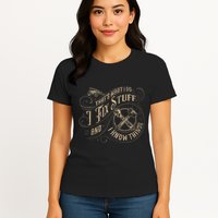 Thats What I Do I Fix Stuff And I Know Things Funny Men Womens T-Shirt