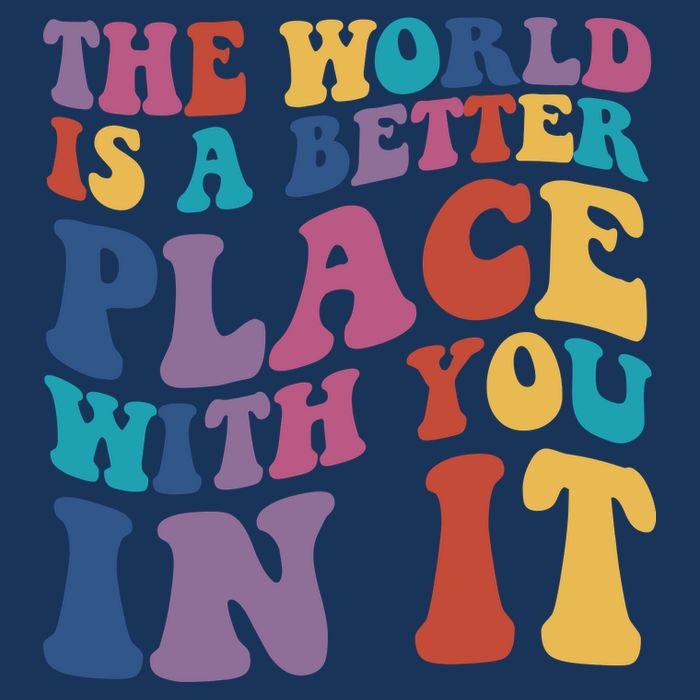 The World Is A Better Place With You In It Mental Health Awareness Infant Baby Jersey Bodysuit