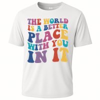 The World Is A Better Place With You In It Mental Health Awareness Performance Shirt