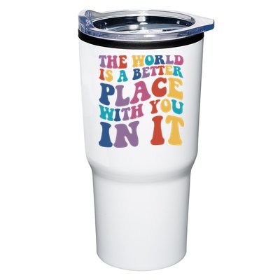 The World Is A Better Place With You In It Mental Health Awareness Tumbler