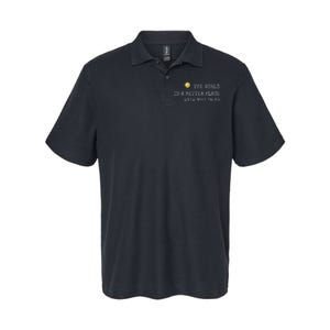 The world is A Better Place With You In It - Inspirational Softstyle Adult Sport Polo