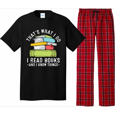 Thats What I Do I Read Books Andc Pajama Set