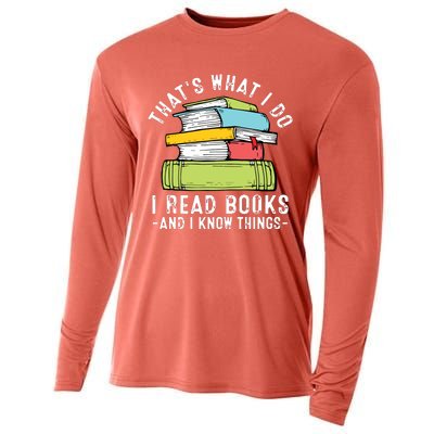 Thats What I Do I Read Books Andc Cooling Performance Long Sleeve Crew