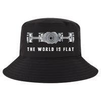 The World Is Flat Boxer Engine Car Enthusiast Cool Comfort Performance Bucket Hat