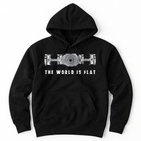 The World Is Flat Boxer Engine Car Enthusiast Hoodie
