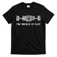 The World Is Flat Boxer Engine Car Enthusiast T-Shirt