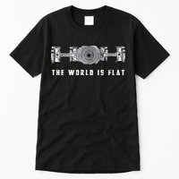 The World Is Flat Boxer Engine Car Enthusiast Tall T-Shirt
