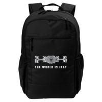 The World Is Flat Boxer Engine Car Enthusiast Backpack