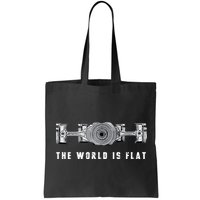 The World Is Flat Boxer Engine Car Enthusiast Bag