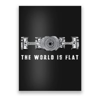 The World Is Flat Boxer Engine Car Enthusiast Poster