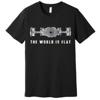 The World Is Flat Boxer Engine Car Enthusiast Premium T-Shirt