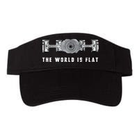 The World Is Flat Boxer Engine Car Enthusiast Visor