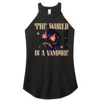 The World Is A Vampire Women’s Perfect Tri Rocker Tank