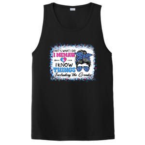 Thats What I Do I Memaw I Know Things Gender Reveal Cute Gift PosiCharge Competitor Tank