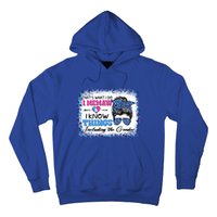 Thats What I Do I Memaw I Know Things Gender Reveal Cute Gift Hoodie