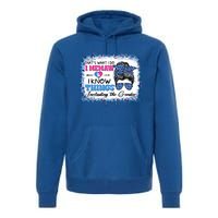 Thats What I Do I Memaw I Know Things Gender Reveal Cute Gift Premium Hoodie