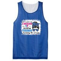 Thats What I Do I Memaw I Know Things Gender Reveal Cute Gift Mesh Reversible Basketball Jersey Tank