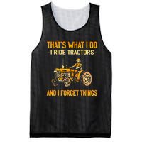 ThatS What I Do I Ride Tractors Mesh Reversible Basketball Jersey Tank