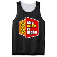 The Wife Is Right Mesh Reversible Basketball Jersey Tank