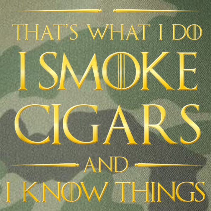 That's What I Do I Smoke Cigars And I Know Things Legacy Tie Dye Trucker Hat
