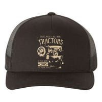 Thats What Ido I Ride Tractors Funny Farmer Cowboy Gift Optimized Yupoong Adult 5-Panel Trucker Hat