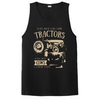 Thats What Ido I Ride Tractors Funny Farmer Cowboy Gift Optimized PosiCharge Competitor Tank