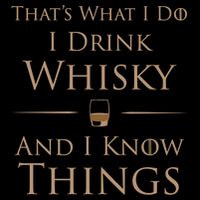 That's What I Do I Whisky And I Know Things Cool Gift Sustainable Bucket Hat