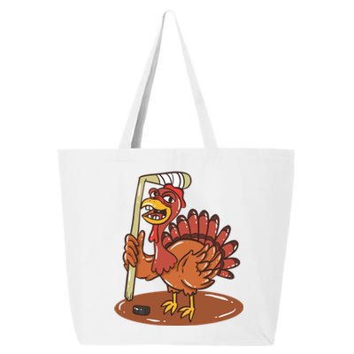 Turkey With Ice Hockey Gift 25L Jumbo Tote