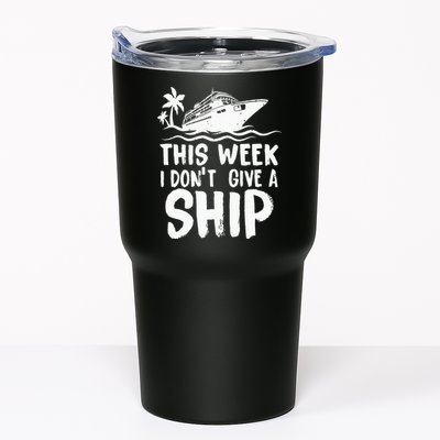 This Week I Don´t Give A Ship Cruise Trip Vacation Funny Tumbler