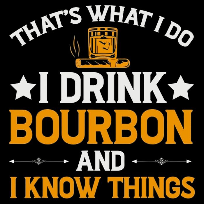 That's What I Do I Drink Bourbon And I Know Things Sustainable Bucket Hat