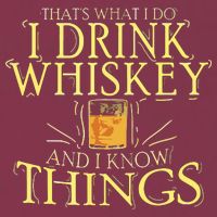 That Was I Do I Drink Whiskey And I Know Things 16oz Travel Tumbler