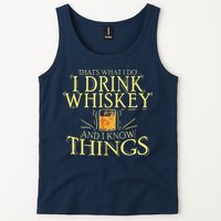 That Was I Do I Drink Whiskey And I Know Things Tank Top