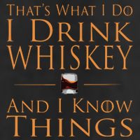 Thats What I Do I Drink Whiskey And I Know Things Microfiber Hand Towel