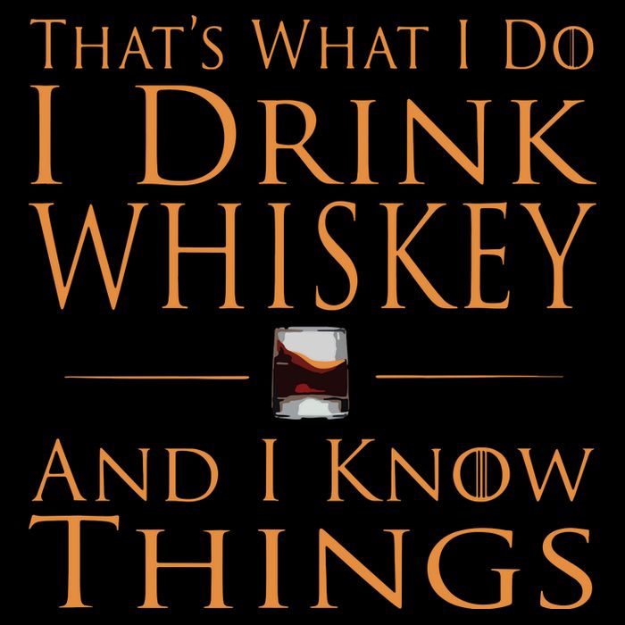Thats What I Do I Drink Whiskey And I Know Things Cropped Pullover Crew