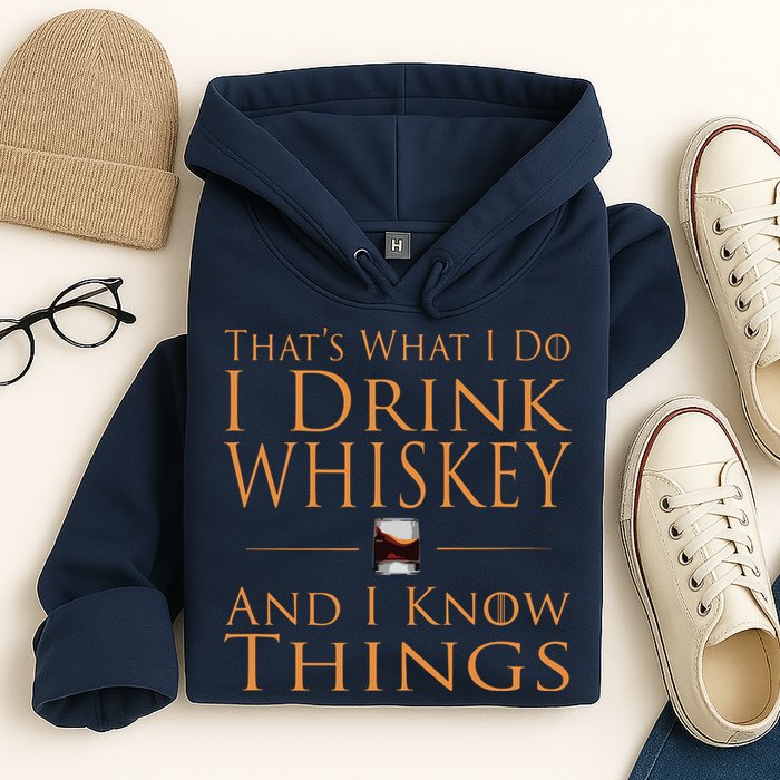 Thats What I Do I Drink Whiskey And I Know Things Hoodie